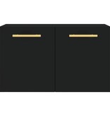 VidaXL Wandkast 60x36,5x35 cm bewerkt hout zwart