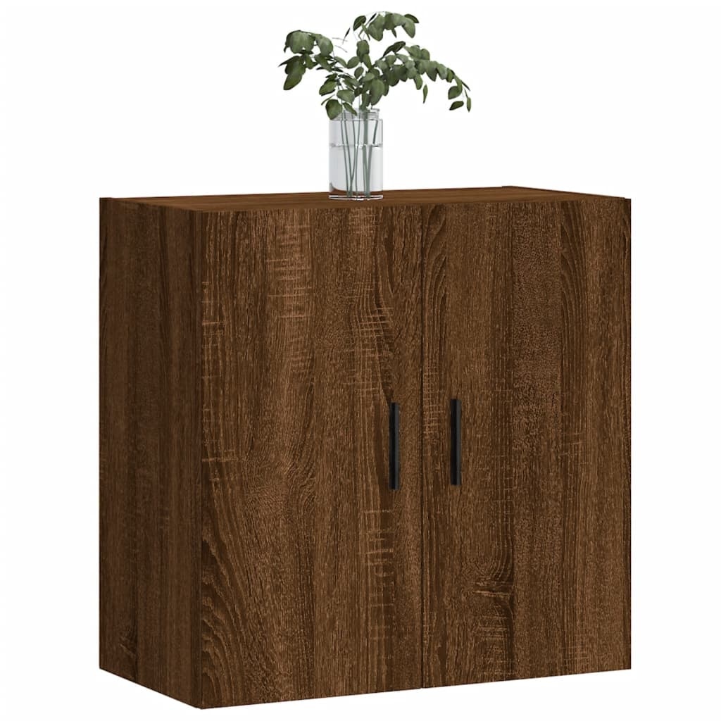 VidaXL Wandkast 60x31x60 cm bewerkt hout bruin eikenkleur
