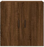 VidaXL Wandkast 60x31x60 cm bewerkt hout bruin eikenkleur