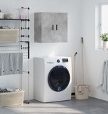 VidaXL Wandkast 60x31x60 cm bewerkt hout betongrijs