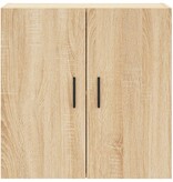 VidaXL Wandkast 60x31x60 cm bewerkt hout sonoma eikenkleurig
