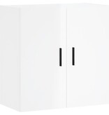 VidaXL Wandkast 60x31x60 cm bewerkt hout hoogglans wit