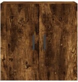 VidaXL Wandkast 60x31x60 cm bewerkt hout gerookt eikenkleurig