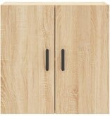 VidaXL Wandkast 60x31x60 cm bewerkt hout sonoma eikenkleurig