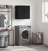 VidaXL Wandkast 60x31x60 cm bewerkt hout zwart