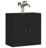 VidaXL Wandkast 60x31x60 cm bewerkt hout zwart