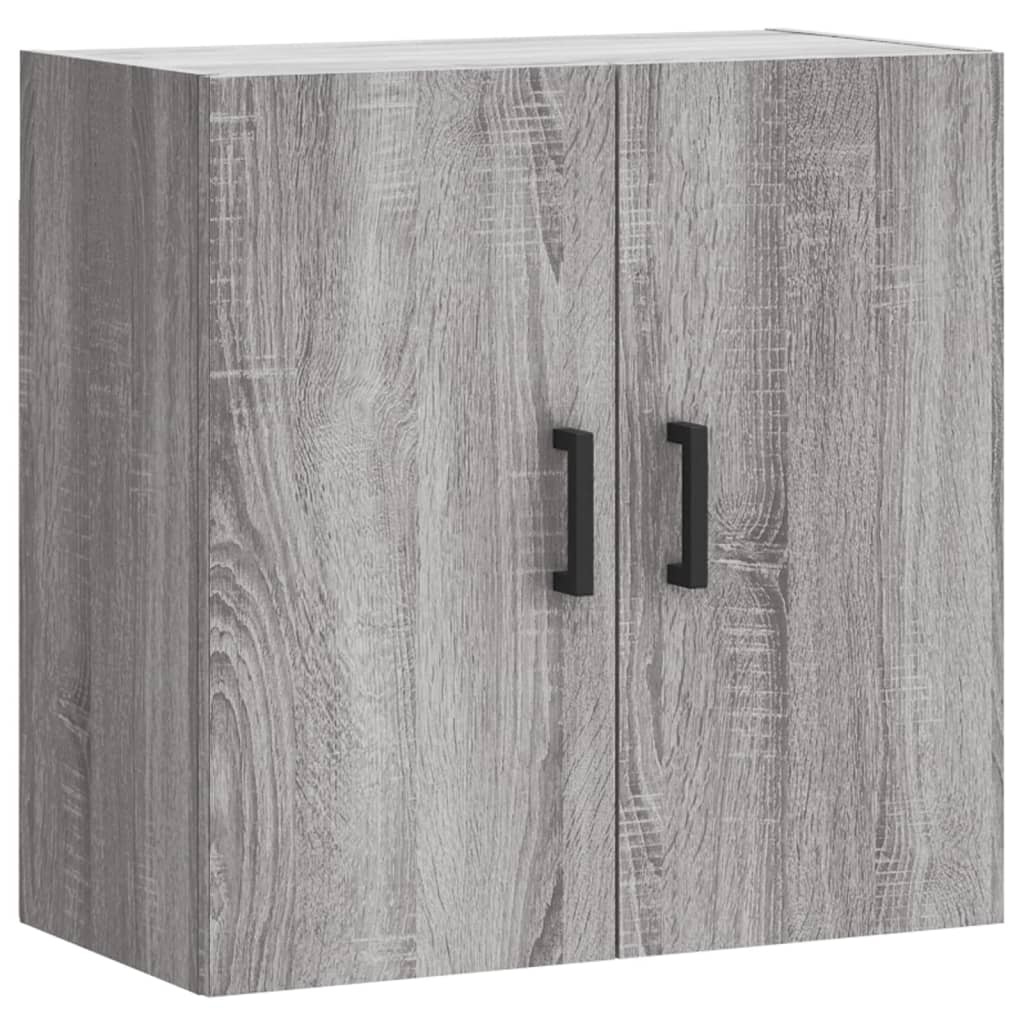 VidaXL Wandkast 60x31x60 cm bewerkt hout grijs sonoma eikenkleurig