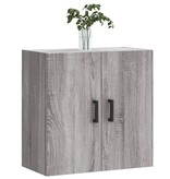 VidaXL Wandkast 60x31x60 cm bewerkt hout grijs sonoma eikenkleurig