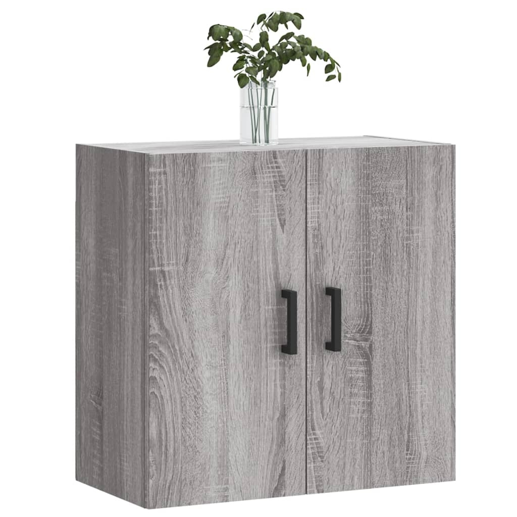 VidaXL Wandkast 60x31x60 cm bewerkt hout grijs sonoma eikenkleurig