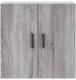 VidaXL Wandkast 60x31x60 cm bewerkt hout grijs sonoma eikenkleurig