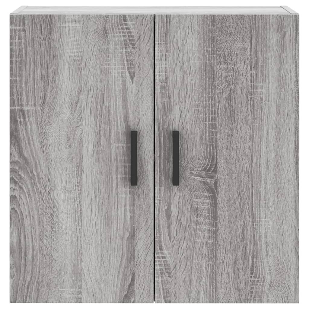 VidaXL Wandkast 60x31x60 cm bewerkt hout grijs sonoma eikenkleurig