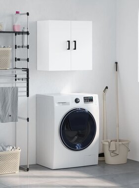 VidaXL Wandkast 60x31x60 cm bewerkt hout wit