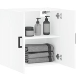 VidaXL Wandkast 60x31x60 cm bewerkt hout wit