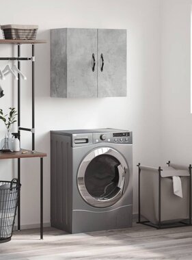 VidaXL Wandkast 60x31x60 cm bewerkt hout betongrijs