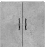 VidaXL Wandkast 60x31x60 cm bewerkt hout betongrijs