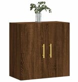 VidaXL Wandkast 60x31x60 cm bewerkt hout bruin eikenkleur