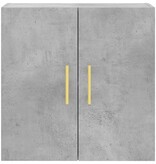 VidaXL Wandkast 60x31x60 cm bewerkt hout betongrijs
