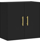 VidaXL Wandkast 60x31x60 cm bewerkt hout zwart