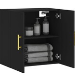 VidaXL Wandkast 60x31x60 cm bewerkt hout zwart