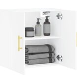 VidaXL Wandkast 60x31x60 cm bewerkt hout wit