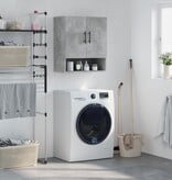 VidaXL Wandkast 60x31x70 cm bewerkt hout betongrijs