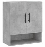 VidaXL Wandkast 60x31x70 cm bewerkt hout betongrijs