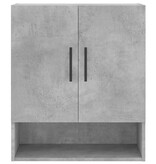 VidaXL Wandkast 60x31x70 cm bewerkt hout betongrijs