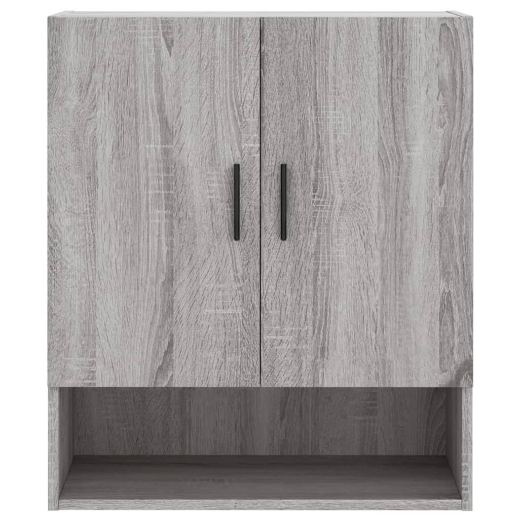 VidaXL Wandkast 60x31x70 cm bewerkt hout grijs sonoma eikenkleurig