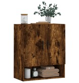 VidaXL Wandkast 60x31x70 cm bewerkt hout gerookt eikenkleurig
