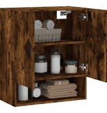 VidaXL Wandkast 60x31x70 cm bewerkt hout gerookt eikenkleurig