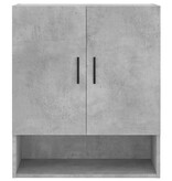 VidaXL Wandkast 60x31x70 cm bewerkt hout betongrijs