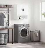 VidaXL Wandkast 60x31x70 cm bewerkt hout wit