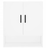 VidaXL Wandkast 60x31x70 cm bewerkt hout wit