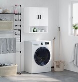 VidaXL Wandkast 60x31x70 cm bewerkt hout wit