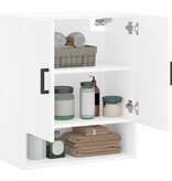 VidaXL Wandkast 60x31x70 cm bewerkt hout wit