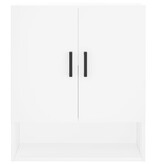 VidaXL Wandkast 60x31x70 cm bewerkt hout wit