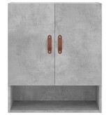 VidaXL Wandkast 60x31x70 cm bewerkt hout betongrijs