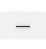 VidaXL Nachtkastje wandgemonteerd 35x35x20 cm wit