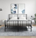 VidaXL Nachtkastjes 2 st wandgemonteerd 35x35x20 cm wit