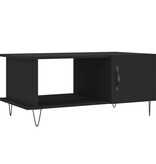 VidaXL Salontafel 90x50x40 cm bewerkt hout zwart