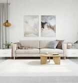 VidaXL Salontafels 2 st 50x50x40 cm bewerkt hout hoogglans wit