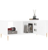 VidaXL Salontafel 102x50x40 cm bewerkt hout wit