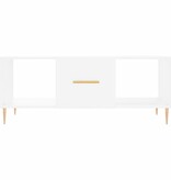 VidaXL Salontafel 102x50x40 cm bewerkt hout wit