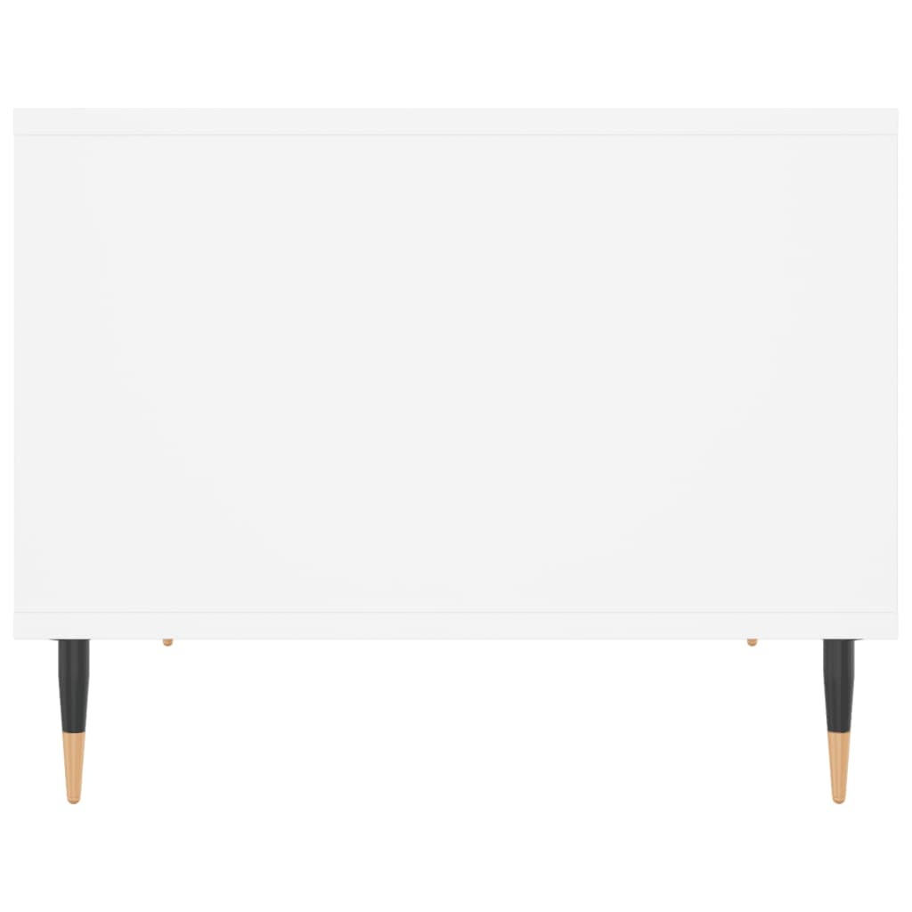 VidaXL Salontafel 60x50x40 cm bewerkt hout wit