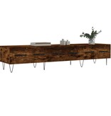 VidaXL Tv-meubel 150x36x30 cm bewerkt hout gerookt eikenkleurig