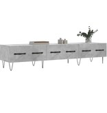 VidaXL Tv-meubel 150x36x30 cm bewerkt hout betongrijs