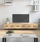 VidaXL Tv-meubel 150x36x30 cm bewerkt hout sonoma eikenkleurig