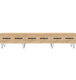 VidaXL Tv-meubel 150x36x30 cm bewerkt hout sonoma eikenkleurig