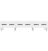 VidaXL Tv-meubel 150x36x30 cm bewerkt hout wit