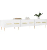 VidaXL Tv-meubel 150x36x30 cm bewerkt hout wit